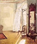 Adolph von Menzel The French Window oil painting on canvas